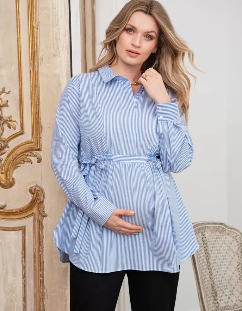 Store Curve gestreept zwangerschaps- en borstvoedingsshirt | Alle Verzorgingskleding | Hoodies & Tops