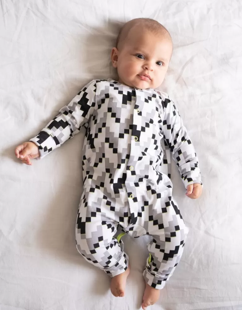 Outlet Set met slaappakje en slabbetje, biologisch katoen, handige rits | CARIPOD™ | Baby Cadeau