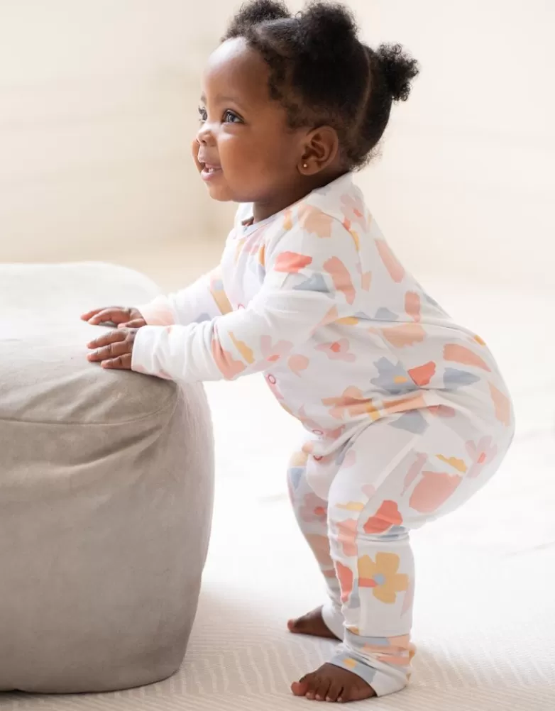 Clearance Set met slaappakje en slabbetje, biologisch katoen, handige rits | Baby Cadeau | Babykleding