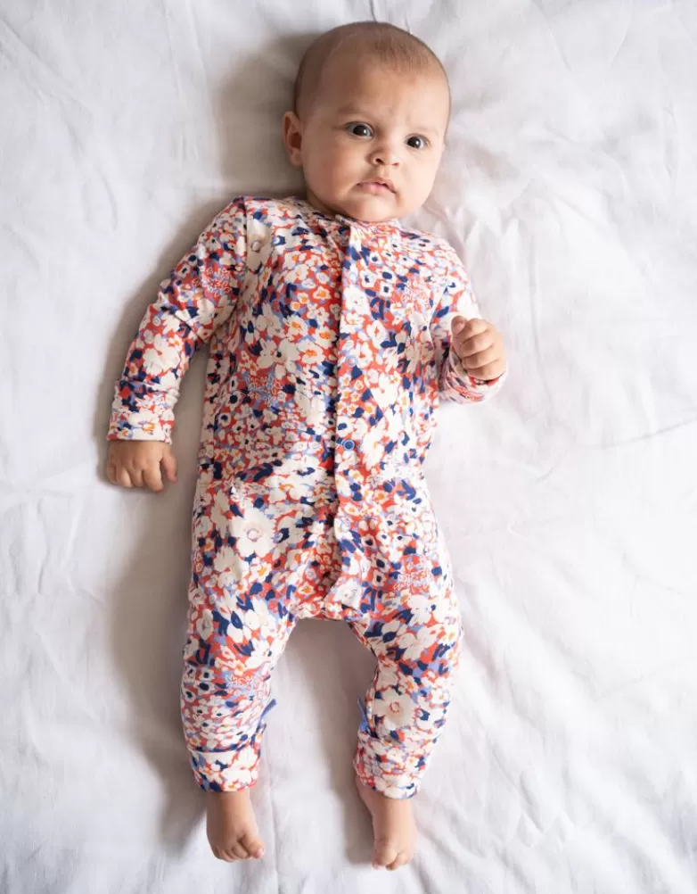 Best Set met slaappakje en slabbetje, biologisch katoen, handige rits | Baby Cadeau | Babykleding