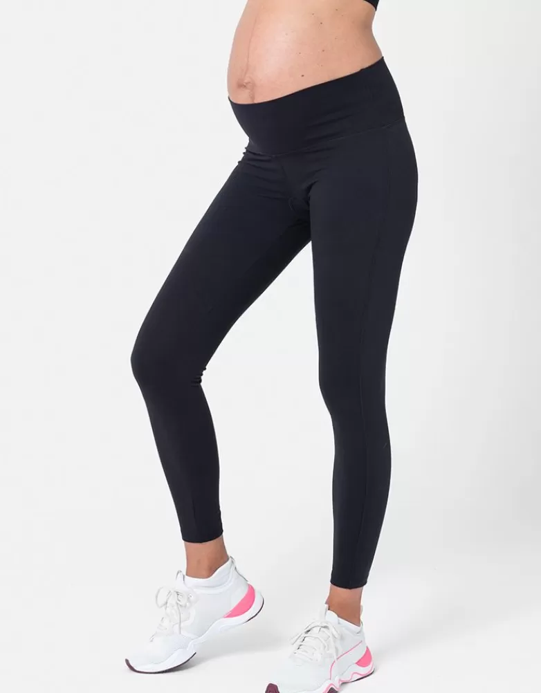 Discount Zwarte actieve leggings voor tijdens en na de bevalling Panty’s en leggings | Broeken en rokken