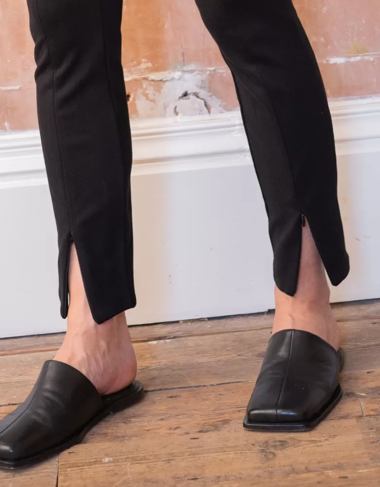Hot Zwarte getailleerde zwangerschapsbroek | Panty’s en leggings | Broeken en rokken